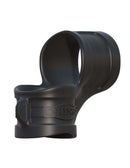 Black Fantasy C-Ringz Mr. Big Cock Ring and Ball Stretcher for increased erection and ball stretching.