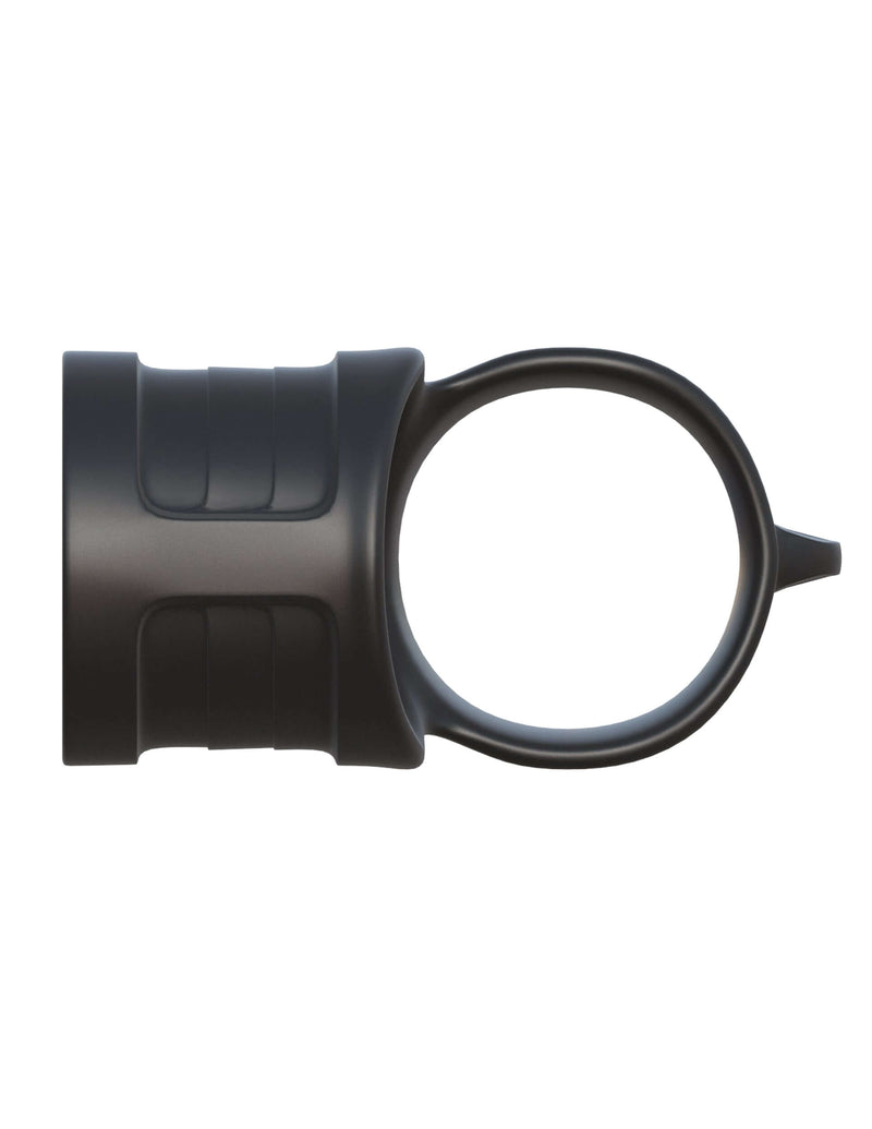 Fantasy C-Ringz Mr. Big Cock Ring and Ball Stretcher Black - Enlarging and strengthening tool for longer-lasting stamina.