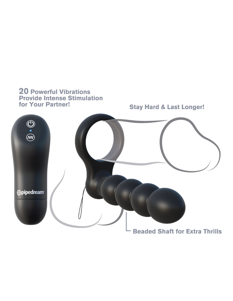Pipedream Products FANTASY C-RINGZ REMOTE DOUBLE PENETRATOR at $69.99