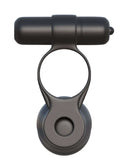 Fantasy C-Ringz Posable Partner Double Penetrator Black made from body-safe Elite Silicone featuring bendable silicone stimulator