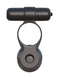 Fantasy C-Ringz Posable Partner Double Penetrator Black made from body-safe Elite Silicone featuring bendable silicone stimulator