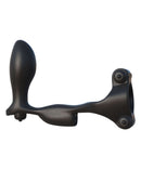Fantasy C-Ringz Ultimate Ass Gasm Black - Deluxe 4-Vibrator Cock Ring & Prostate Plug for Couples, waterproof and multi-functional.