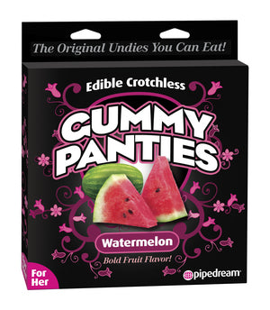 Pipedream Products EDIBLE CROTCHLESS GUMMY PANTIES W/MELON at $7.99