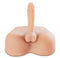 Pipedream Extreme Toyz Fuck My Hard Cock Mega Masturbator in white color product image.