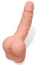 Pipedream Extreme Toyz handheld masturbator with realistic ass cheeks and thick 7-inch cock for versatile pleasure