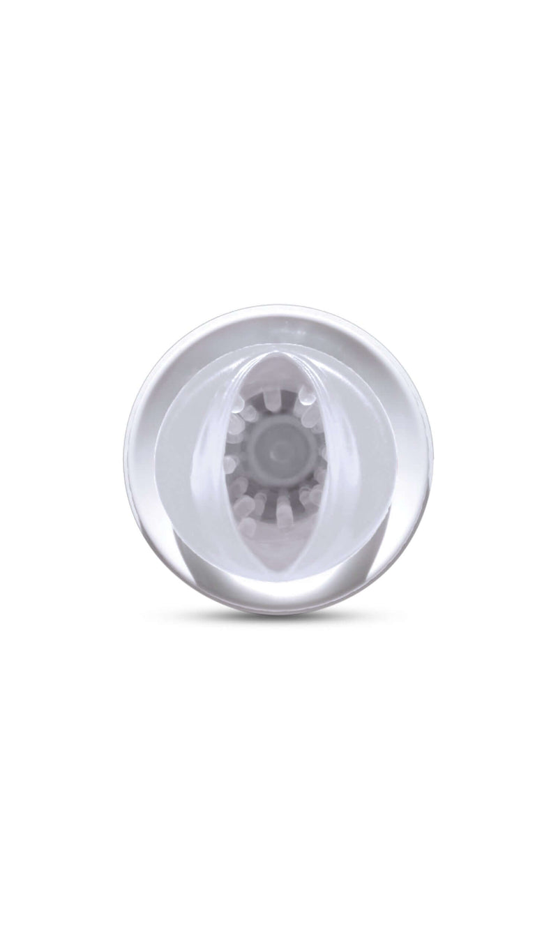 Pipedream Extreme Toyz Rechargeable Roto Bator Pussy close-up showing inner rotating mechanism.