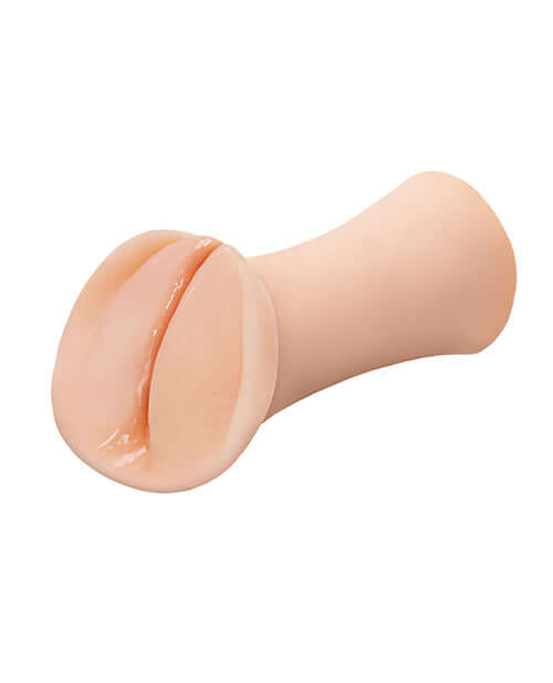 PDX Extreme Wet Pussies Slippery Slit Stroker in Light Skin Tone Beige for self-lubricating pleasure and thrilling solo sessions