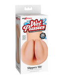 PDX Extreme Wet Pussies Slippery Slit Stroker Light Skin Tone Beige packaging