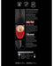 PDX Elite Fuck-O-Matic realistic stroker product description and features, showcasing Fanta Flesh lifelike skin, silicone material, and USB rechargeability.