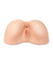 PDX Plus Perfect 10 Booty Masturbator Light Skin Tone with realistic Fanta Flesh material and tight pleasure holes from Pipedream Products
