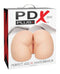 PDX Plus Perfect Ass XL Light Skin Tone Masturbator packaging box showing realistic soft Fanta Flesh material.