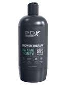 PDX Plus Discreet Stroker Shower Therapy Milk Me Honey in Light Shade - Disguised as Shampoo Bottle