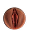 PDX Shower Therapy Soothing Scrub Stroker in Brown Skin Tone by Pipedream Products