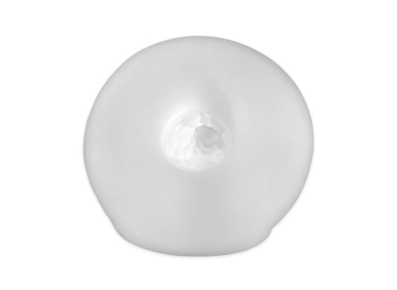 Perfect Fit Fat Boy Micro Ribbed Sheath 6.5 inches, clear view showcasing flexible SilaSkin material for enhanced pleasure and performance.
