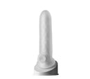 Perfect Fit Fat Boy Micro Ribbed Sheath 6.5 inches in clear, textured surface for enhanced pleasure and performance.