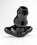 Perfect Fit Double Tunnel Plug Black Medium at $24.99