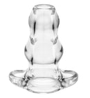 Perfect Fit Double Tunnel Plug Ice Clear Extra Large at $39.99