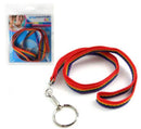 PHS INTERNATIONAL Gaysentials Rainbow Nylon Web Key Tag at $3.99