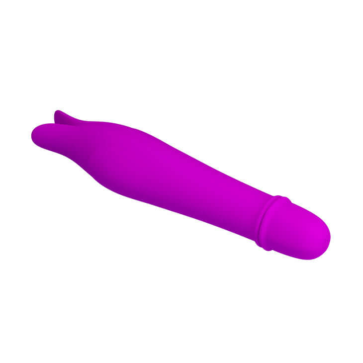Pretty Love Jeffery purple floral G-spot vibrator with 10 functions in silicone design