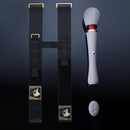 UPKO Remote-Control Wand Vibrator & Thigh Harness Combo