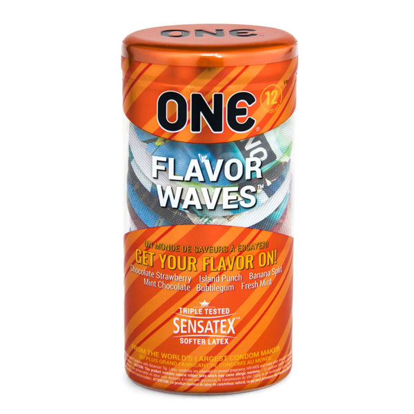 Paradise Products One Flavor Waves 12 Pack Bowl with Condoms at $12.99