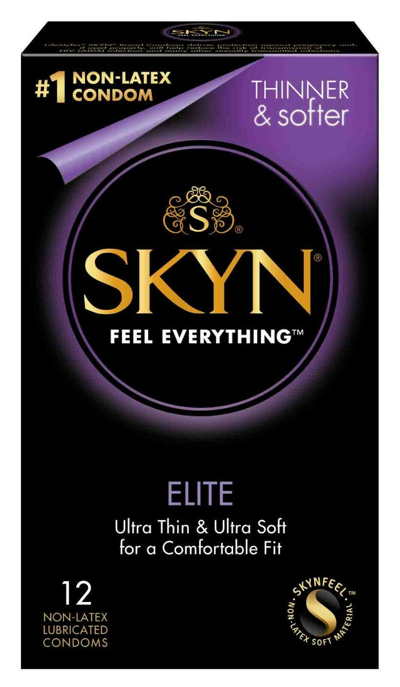Paradise Products Skyn Elite Ultra Thin 12 Pack Non-latex Condoms at $17.99