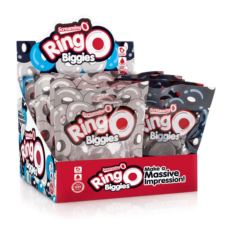 Screaming O SCREAMING O RING O BIGGIES IN POP BOX ASSORTED at $50.99