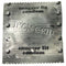 "Caution Wear Iron Grip Snugger Fit Lubricated Condom in packaging, emphasizing secure and comfortable protection."