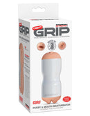 Pipedream Extreme Toyz Tight Grip Dual Density Pussy & Mouth Masturbator Packaging