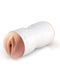 Pipedream Extreme Toyz Tight Grip Pussy & Mouth Masturbator Beige White realistic dual density stroker with lifelike Fanta Flesh and Tight Grip TPR
