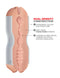 Pipedream Products Pipedream Extreme Toyz Tight Grip Pussy & Mouth Masturbator Beige White at $39.99