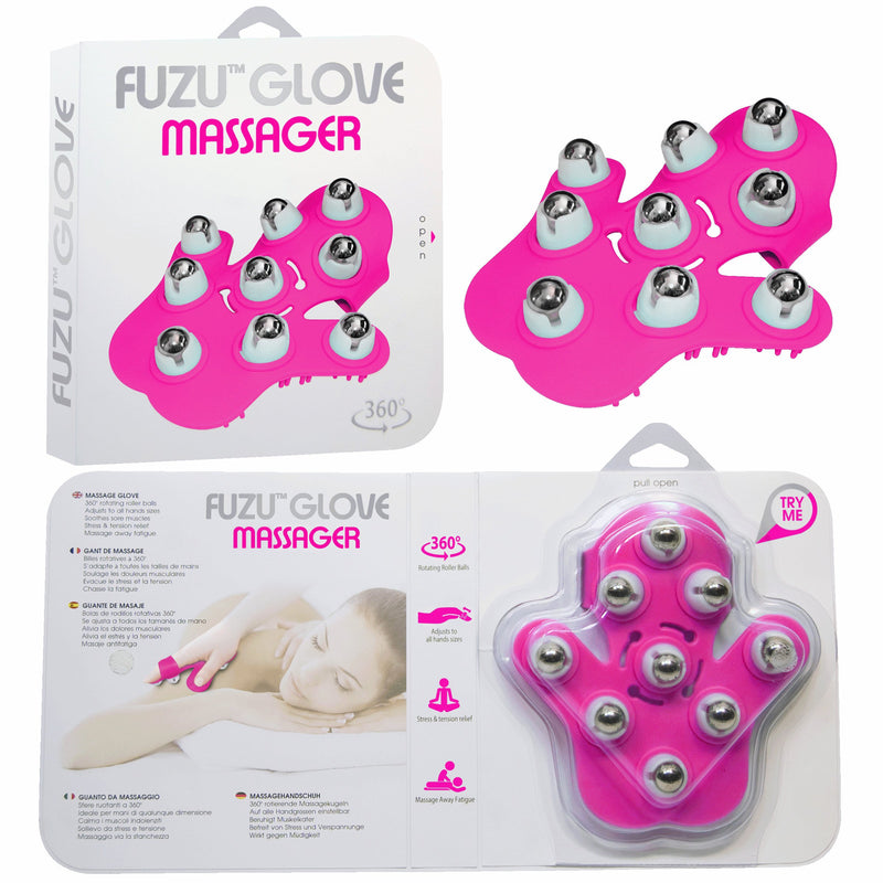 Doctor Love Fuzu Roller Glove Neon Pink at $14.99