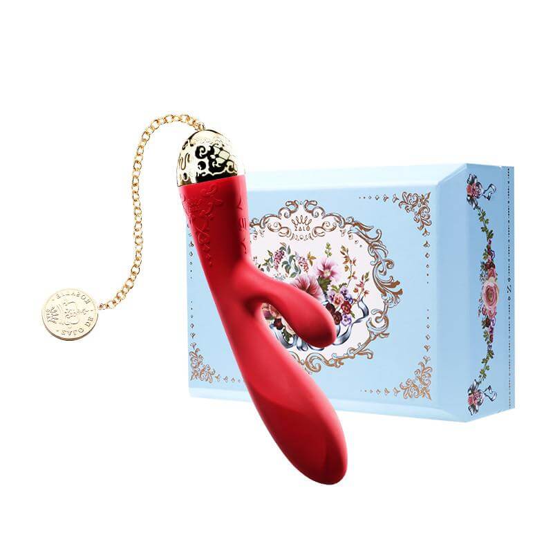 ZALO Rosalie Luxury Non-Porous G-spot Rabbit Vibrator Bright Red ZALO Rosalie Luxury Non-Porous G-spot Rabbit Vibrator Bright Red