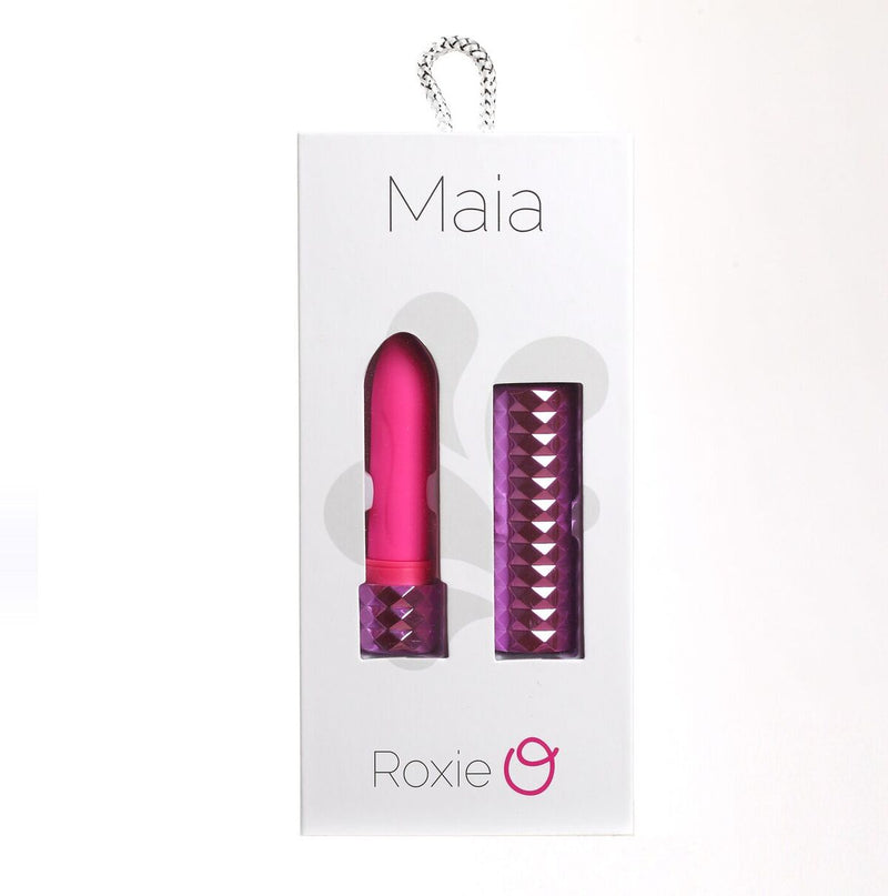 Maia Toys Roxie Crystal Gem Lipstick Vibrator Pink at $29.99
