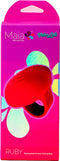 Vibe Lite Ruby Rechargeable Vibrating Finger Ring in Red Packaging from Maia Toys