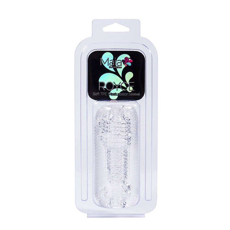 ROYCE CRYSTAL MASTURBATOR CLEAR-0