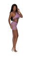 Magic Silk Lingerie Seamless Crotchless Romper Lavender Purple O/S from Magic Silk Lingerie at $17.99