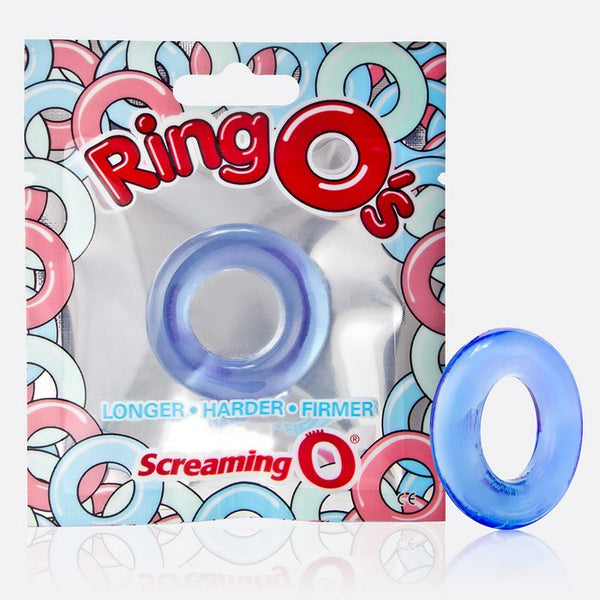 Screaming O Screaming O Ring O's Blue Super Stretchy Erection Ring at $2.99