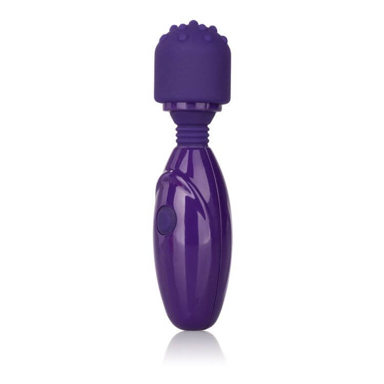 California Exotic Novelties Tiny Teasers Nubby Vibrator Purple at $19.99