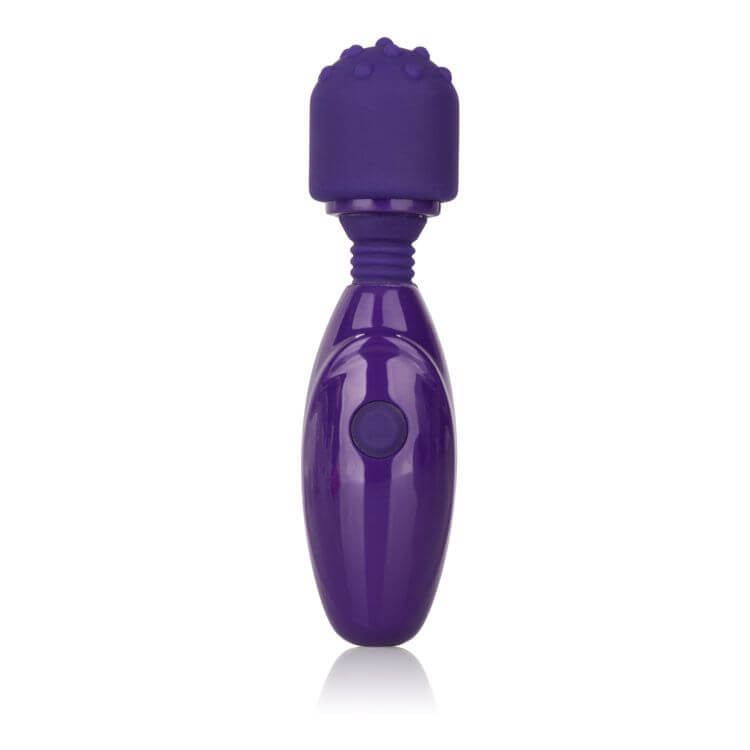 California Exotic Novelties Tiny Teasers Nubby Vibrator Purple at $19.99