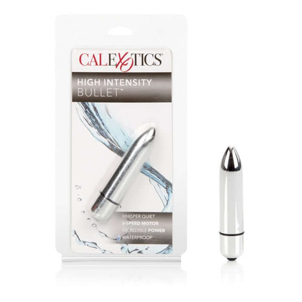 California Exotic Novelties High Intensity Bullet Vibrator Silver at $12.99