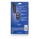 Silicone Remote Ridged G Vibrator packaging with remote control, showcasing product features and 12 vibration functions.