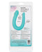 Silicone Double Dong - Teal AC/DC in packaging, 12 Inches, body-safe, latex-free, phthalate-free, by Cal Exotics