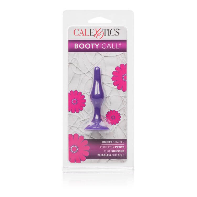 California Exotic Novelties Booty Call Booty Starter Purple butt plug at $7.99
