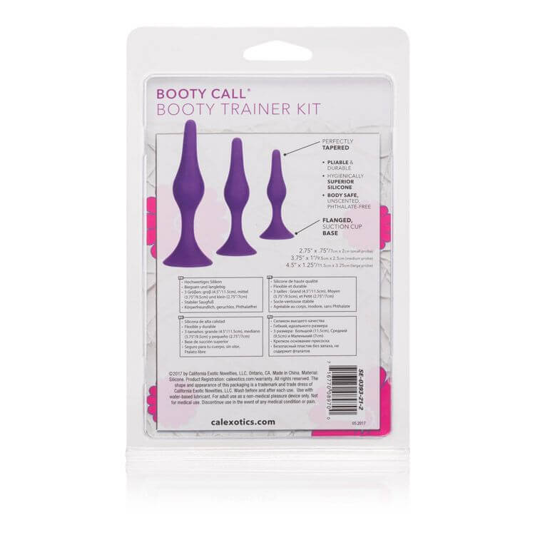 California Exotic Novelties Booty Call Booty Trainer Kit Purple at $23.99