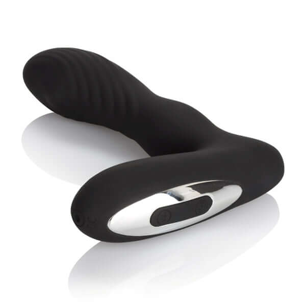 California Exotic Novelties Eclipse Roller Ball Probe Black Prostate Massager at $39.99