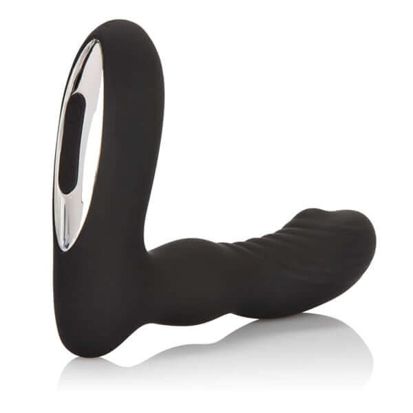 California Exotic Novelties Eclipse Roller Ball Probe Black Prostate Massager at $39.99