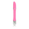 Lulu Satin Touch Pink Vibrator, slender and discreet design, waterproof, 2 vibration speeds, phthalate-free material.