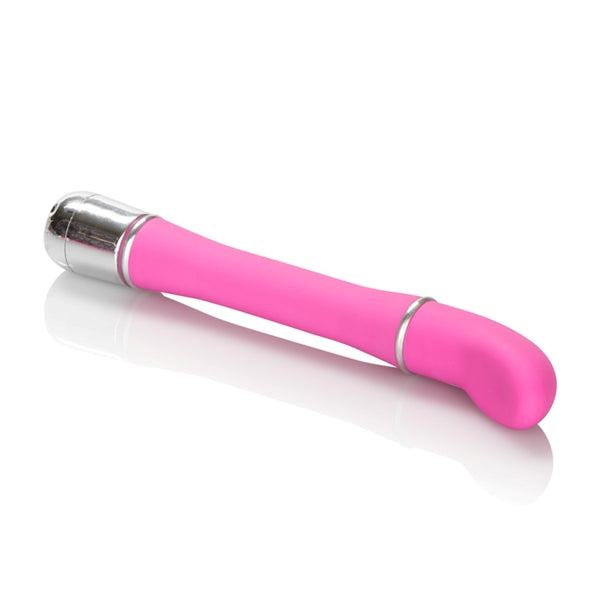 California Exotic Novelties Lulu Satin Scoop Pink Vibrator at $11.99