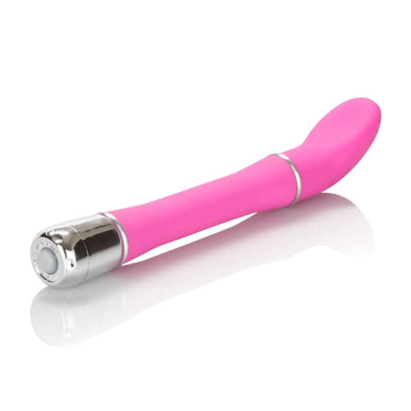 California Exotic Novelties Lulu Satin Scoop Pink Vibrator at $11.99
